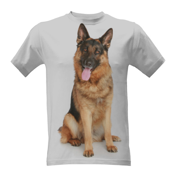 Tričko s potiskem Vlčák