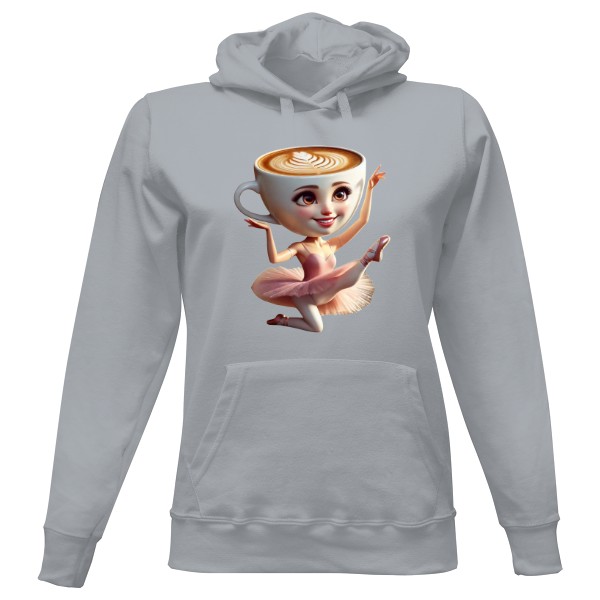 Dámská mikina s kapucí s potiskem assasin